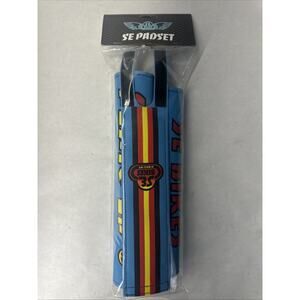 SE Racing SE Bikes Life Blue / Multi BMX 3 Piece Pad Set - New